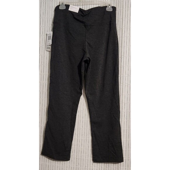 Peace And Pearls Leggin Women Medium Color Gray charcoal Tummy Control (B4) - Picture 2 of 12